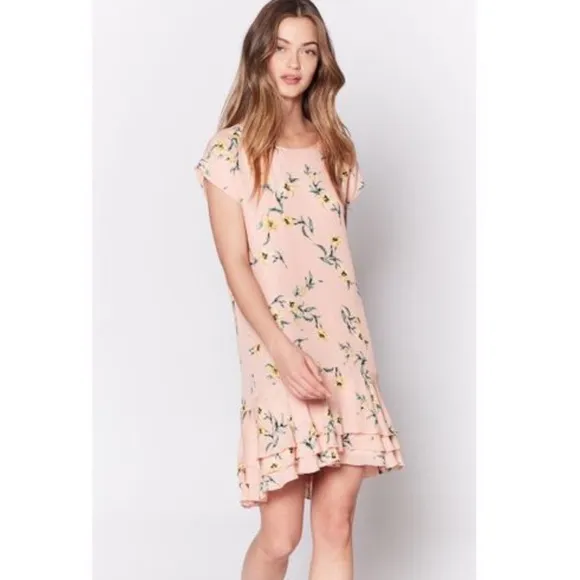 JOIE Coreen silk dress floral