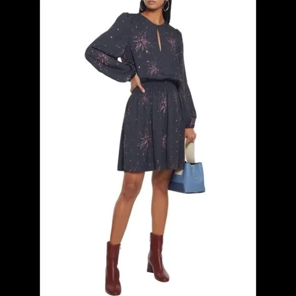 Joie black fireworks dress. Oversized. NWT