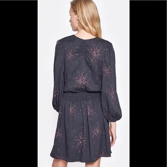 Joie black fireworks dress. Oversized. NWT
