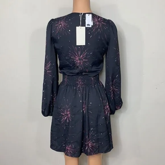 Joie black fireworks dress. Oversized. NWT