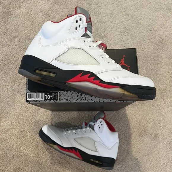 Jordan 5 Fire Red 2013