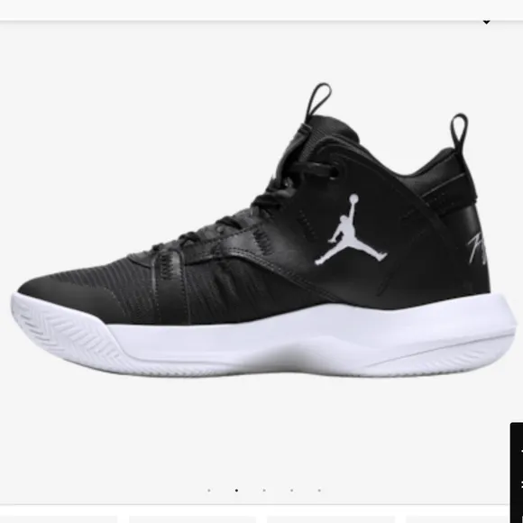 Jordan Jumpman Basketball Shoes Black Sz 8