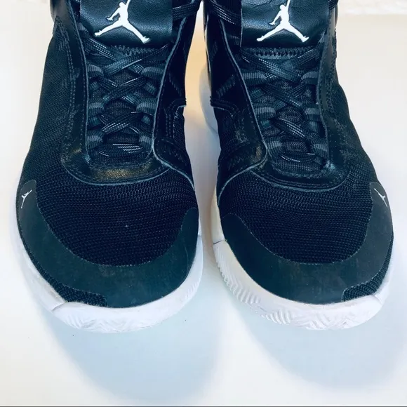 Jordan Jumpman Basketball Shoes Black Sz 8