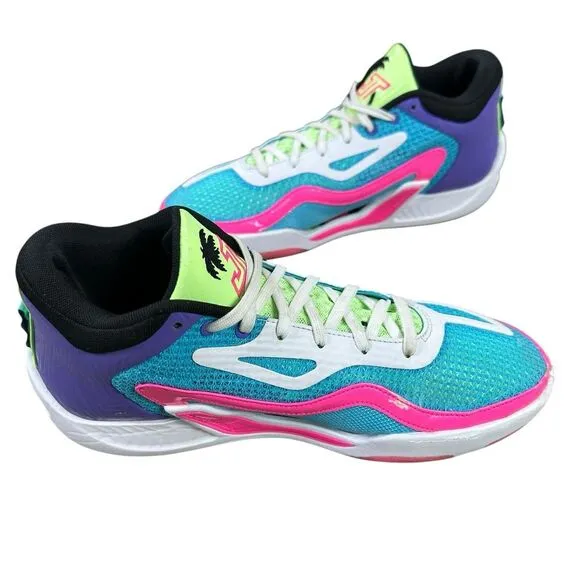 Jordan Tatum 1 Wave Runner‎ Men's Size 8 US Basketball Shoes Lagoon Pulse Pink