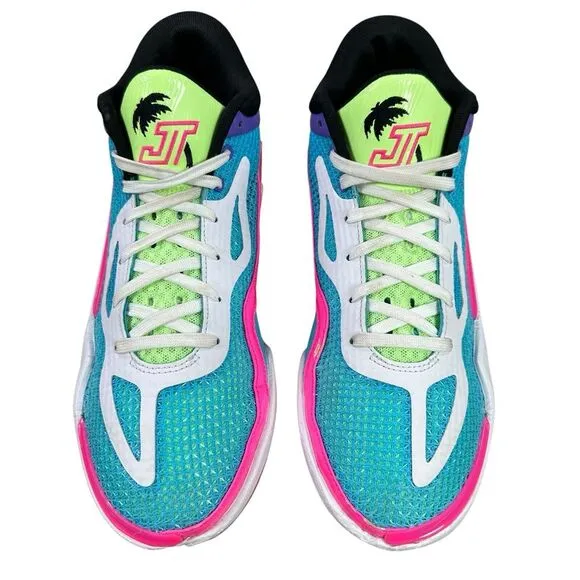 Jordan Tatum 1 Wave Runner‎ Men's Size 8 US Basketball Shoes Lagoon Pulse Pink