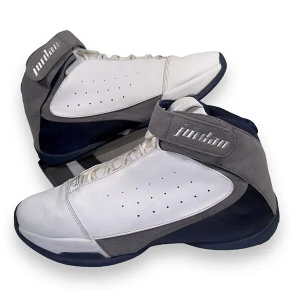 Jordan Team Strong 2005 'White Light Graphite Navy' 311868-102 Men's 13
