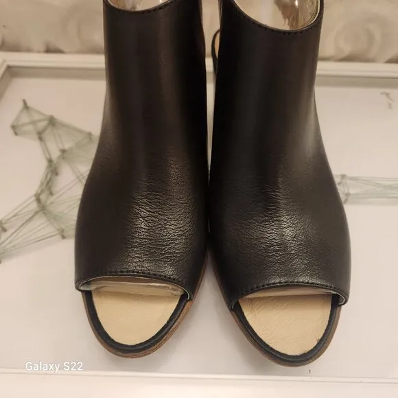 JOSEF SEIBEL Bonnie 09 Leather Peep-Toe Bootie Sandals. NIB. EU 37/US 6-6.5