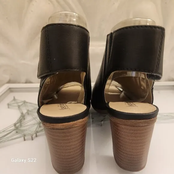 JOSEF SEIBEL Bonnie 09 Leather Peep-Toe Bootie Sandals. NIB. EU 37/US 6-6.5