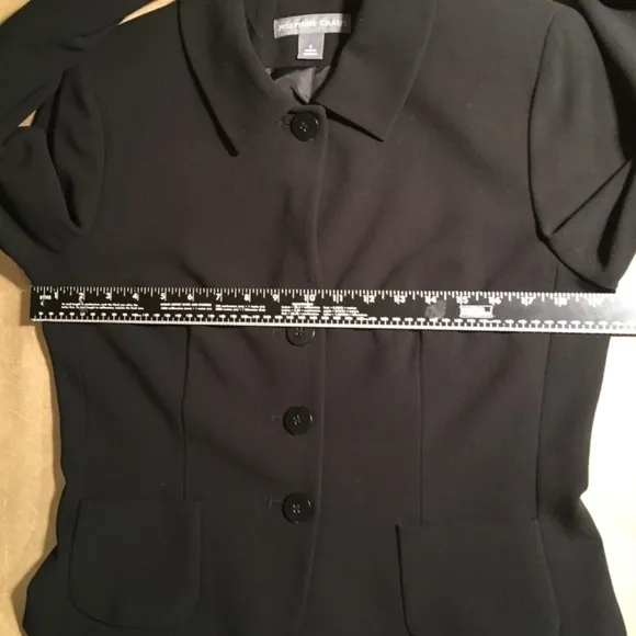𝅺josephine CHAUS Career BLAZER/JACKET, Black, Pre-owned, Women’s Size 8