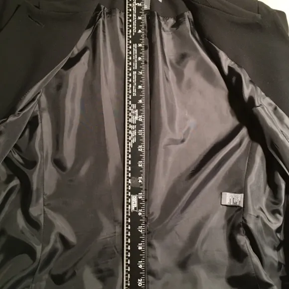 𝅺josephine CHAUS Career BLAZER/JACKET, Black, Pre-owned, Women’s Size 8