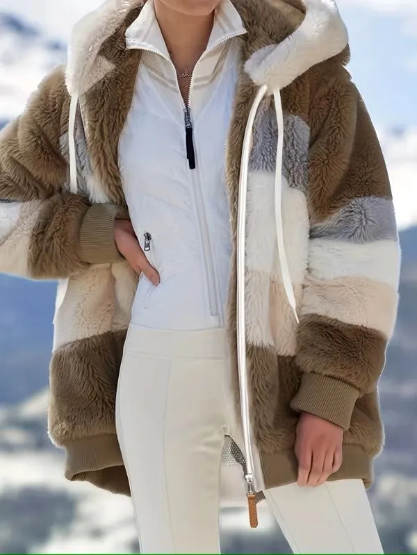 JUNE™ | SOFT AND WARM HOODED COAT