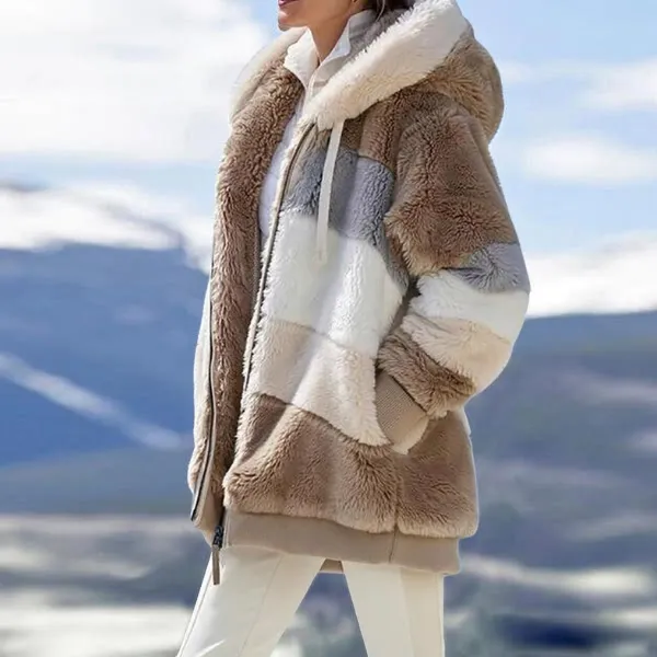 JUNE™ | SOFT AND WARM HOODED COAT
