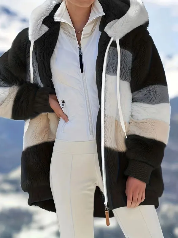 JUNE™ | SOFT AND WARM HOODED COAT