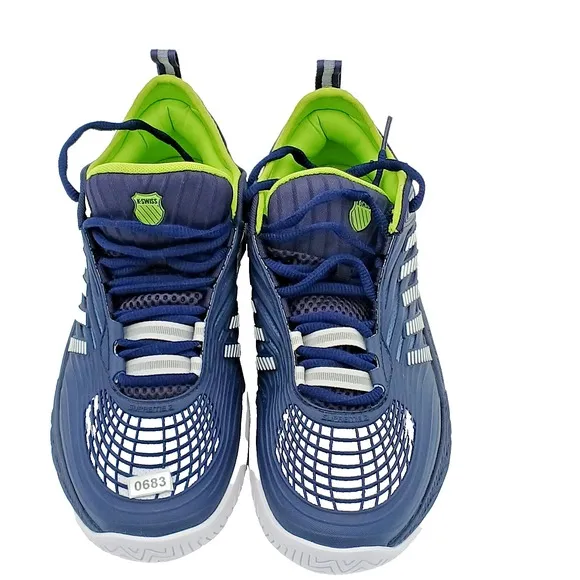 K-Swiss Hypercourt Supreme2 Mens Size 9 Navy White Running Tennis Shoes Sneakers