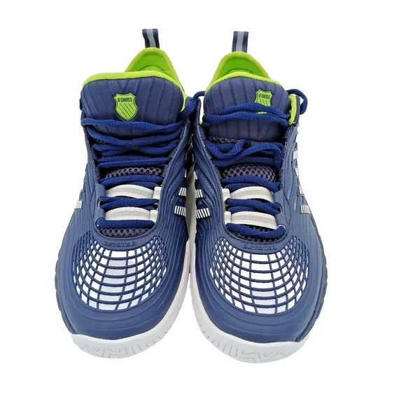 K-Swiss Hypercourt Supreme2 Mens Size 9 Navy White Running Tennis Shoes Sneakers