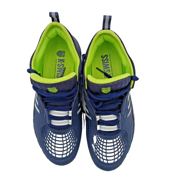 K-Swiss Hypercourt Supreme2 Mens Size 9 Navy White Running Tennis Shoes Sneakers