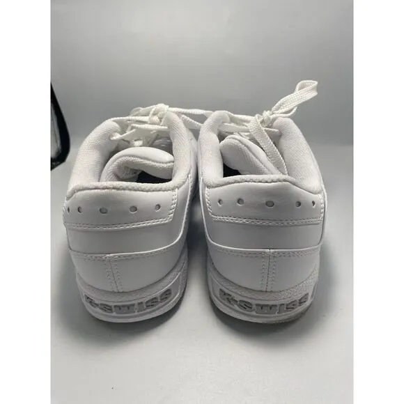 K-Swiss‎ Urmston Mens Low Shoes Size 9 M White Light Grey