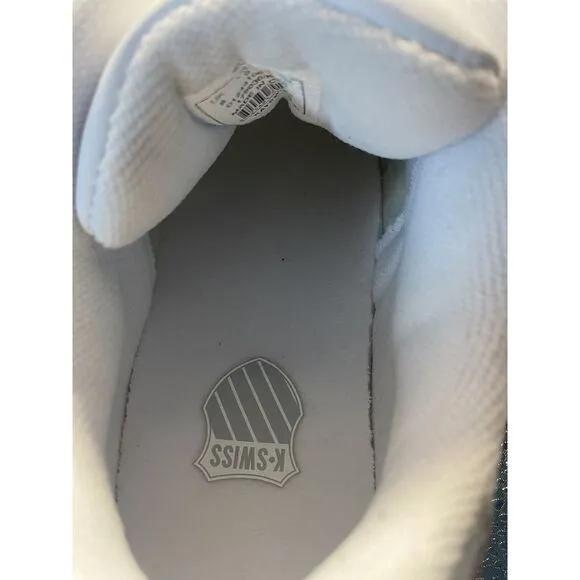 K-Swiss‎ Urmston Mens Low Shoes Size 9 M White Light Grey