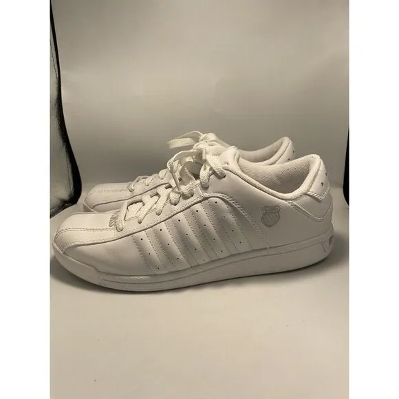 K-Swiss‎ Urmston Mens Low Shoes Size 9 M White Light Grey
