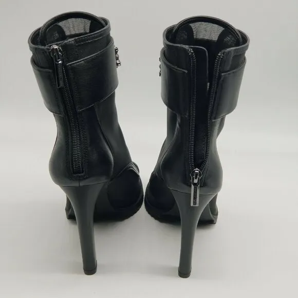 Karl Lagerfeld Paris Womens Dress Bootie Ankle Boots Black Size 5.5M
