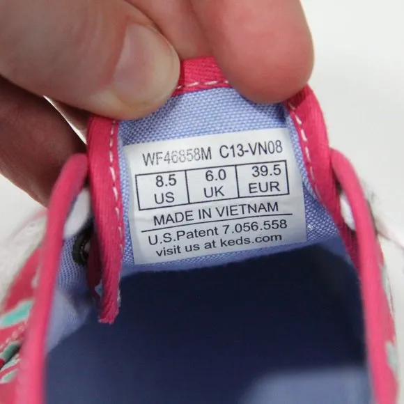 Keds x Taylor Swift Sneakers NEW sz 8.5 Women Shoes Cat Hearts Pink