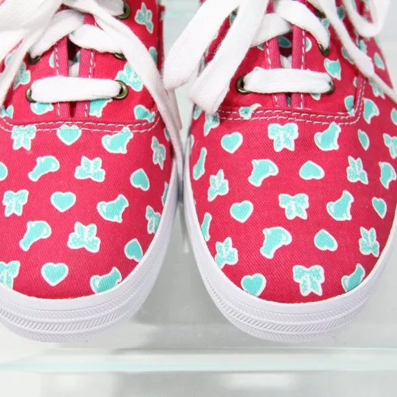 Keds x Taylor Swift Sneakers NEW sz 8.5 Women Shoes Cat Hearts Pink