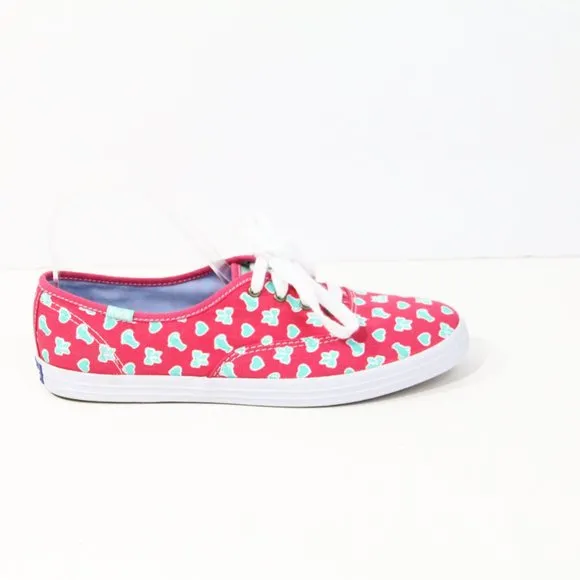 Keds x Taylor Swift Sneakers NEW sz 8.5 Women Shoes Cat Hearts Pink