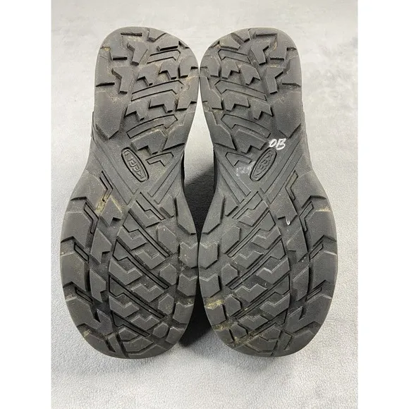 Keen Boots Mens 15 Black Circadia Hiking Mid Polar Black Grey Insulated