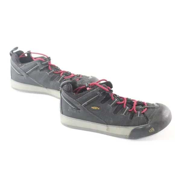 Keen Kids Size 13 Newport H2 Sandal Washable Water Shoes Black Gray Slip On