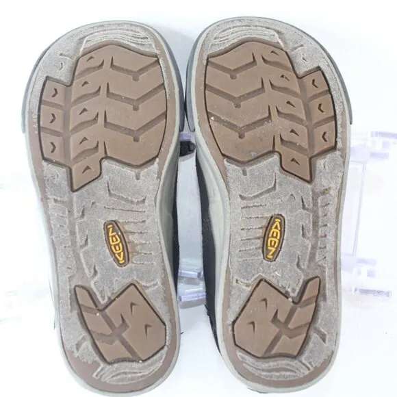 Keen Kids Size 13 Newport H2 Sandal Washable Water Shoes Black Gray Slip On