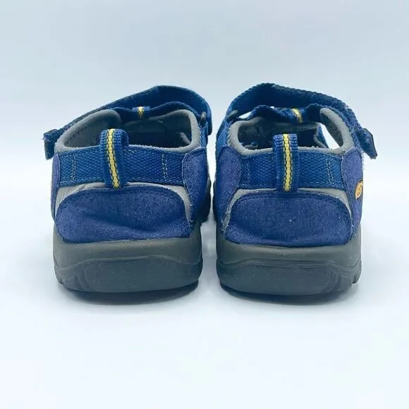 KEEN Newport II blue hook loop slip on hiking sandals - Big Kid 5