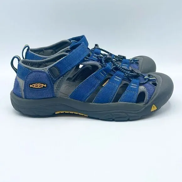 KEEN Newport II blue hook loop slip on hiking sandals - Big Kid 5