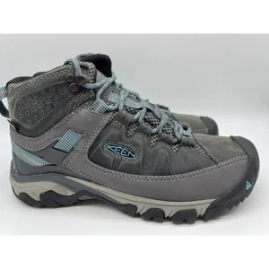 Keen Targhee III Mid Waterproof Hiking Boots Magnet Atlantic Blue Women's Sz 8📦
