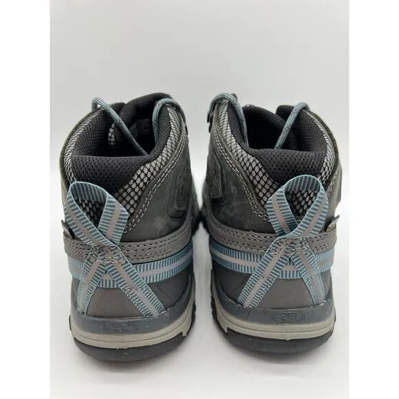 Keen Targhee III Mid Waterproof Hiking Boots Magnet Atlantic Blue Women's Sz 8📦