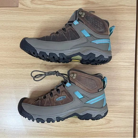 🥾🆕KEEN Targhee III Mid WP Hiking Boots 9.5 Women’s Toasted Coconut/Porcelain