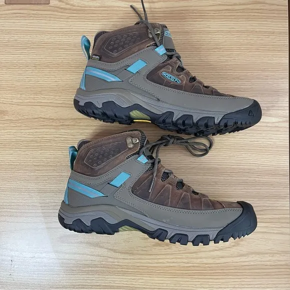 🥾🆕KEEN Targhee III Mid WP Hiking Boots 9.5 Women’s Toasted Coconut/Porcelain