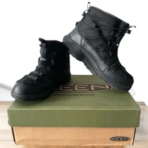 Keen Uneek SNK Chukka II Waterproof Boot Women’s Size 8.5 Black