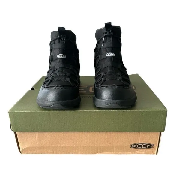 Keen Uneek SNK Chukka II Waterproof Boot Women’s Size 8.5 Black