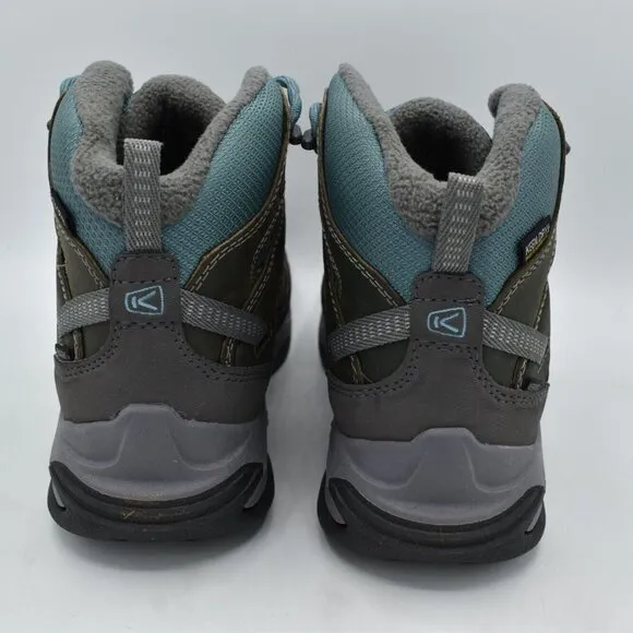 Keen Womens Size 7 Circadia Polar Mid Insulated Waterproof Hiking Boots