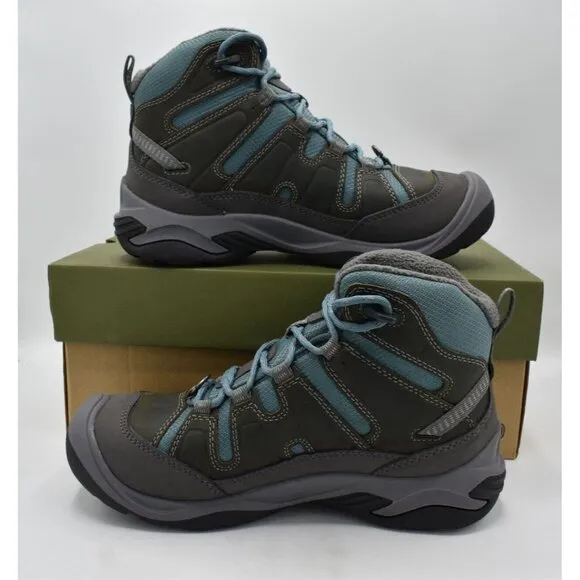 Keen Womens Size 7 Circadia Polar Mid Insulated Waterproof Hiking Boots