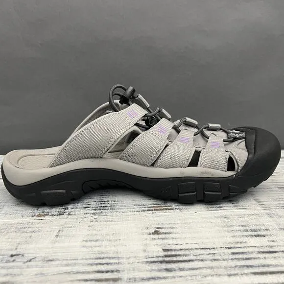 KEEN Women's Sz 9 Newport Closed Toe Slip on Sandals Drizzle/English Lavender