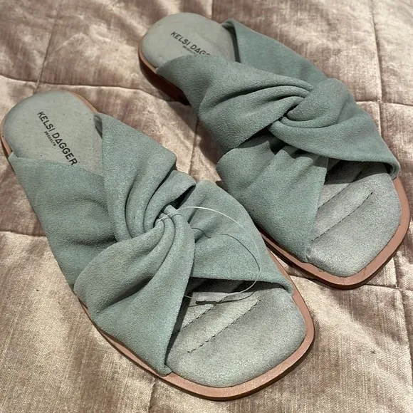 Kelsi Dagger Brooklyn Twist Sandals Anthropologie 7.5