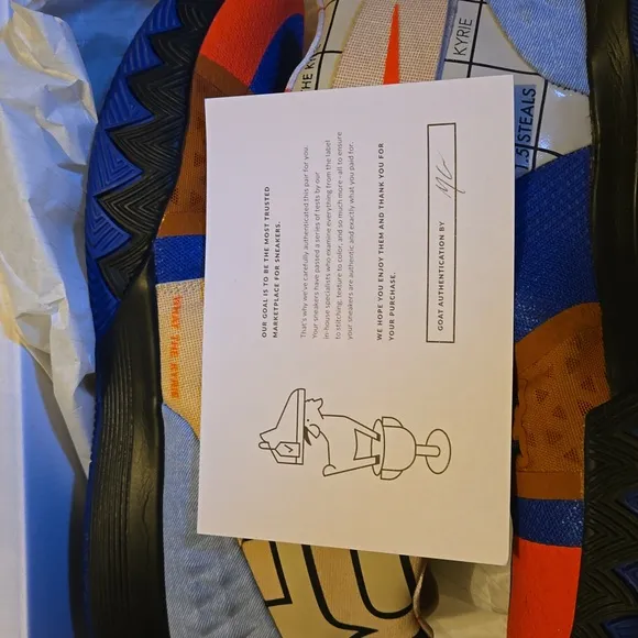 Kyrie Irving S1 Hybrid &quot;What The&quot; shoes (Slightly used, Box Included)