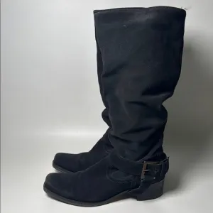 La Canadienne Waterproof Suede Riding Boots - sz 8