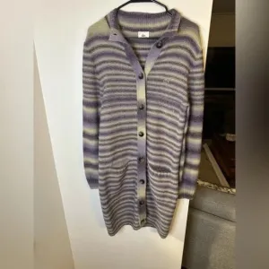 Lacoste Women’s Long Cardigan –Size M Excellent Condition