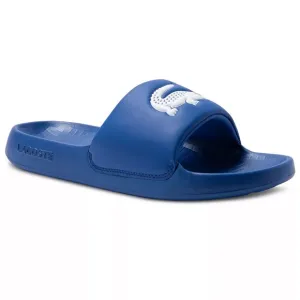 LACOSTEMen's Croco 1.0 Slip-On Slide Sandals