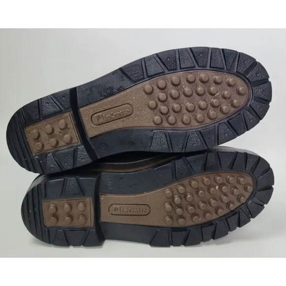 LaCrosse Mens Insulated Leather &amp; Rubber Duck‎ Boots Brown 11