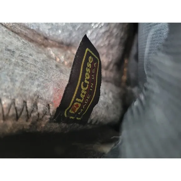 LaCrosse Mens Insulated Leather &amp; Rubber Duck‎ Boots Brown 11
