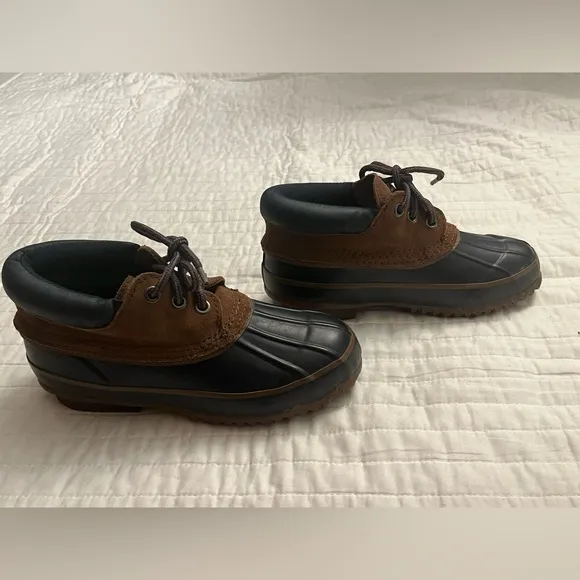 LaCrosse Women's Brown Low-Top Waterproof Steel Shank Winter Duck Boots
