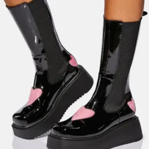 Lamoda COLD  HEARTED LOVER  Chunky Boots ( BRAND NEW !!! )